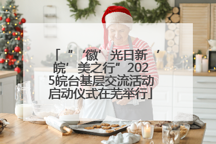 “‘徽’光日新‘皖’美之行”2025皖台基层交流活动启动仪式在芜举行