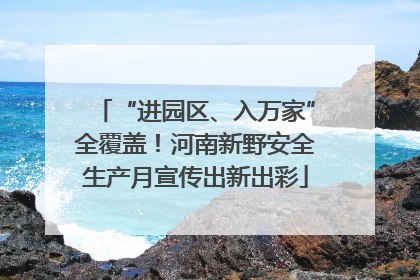“进园区、入万家”全覆盖！河南新野安全生产月宣传出新出彩