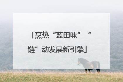 烹热“蓝田味”“链”动发展新引擎