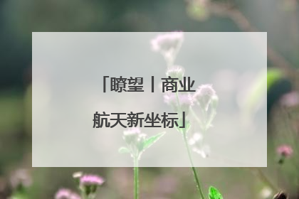 瞭望丨商业航天新坐标