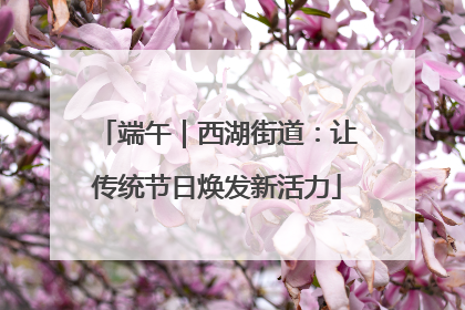 端午｜西湖街道：让传统节日焕发新活力