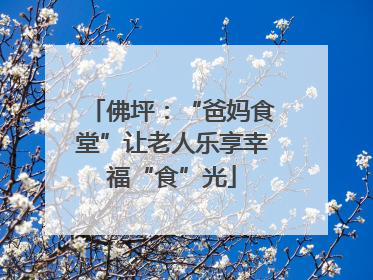 佛坪：“爸妈食堂”让老人乐享幸福“食”光