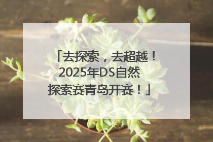 去探索，去超越！2025年DS自然探索赛青岛开赛！