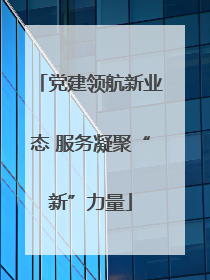 党建领航新业态 服务凝聚“新”力量