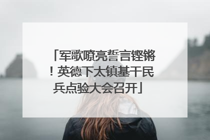 军歌嘹亮誓言铿锵！英德下太镇基干民兵点验大会召开