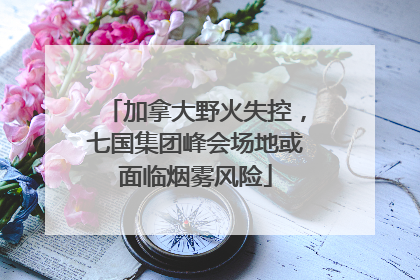 加拿大野火失控，七国集团峰会场地或面临烟雾风险