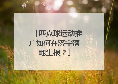 匹克球运动推广如何在济宁落地生根？