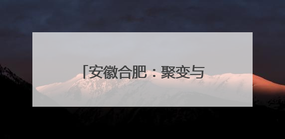安徽合肥：聚变与氢氨能源工程应用联合实验室成立
