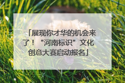 展现你才华的机会来了！“河南标识”文化创意大赛启动报名