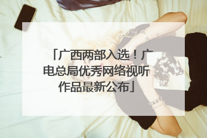 广西两部入选！广电总局优秀网络视听作品最新公布