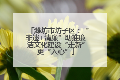 潍坊市坊子区：“非遗+清廉”助推廉洁文化建设“走新”更“入心”
