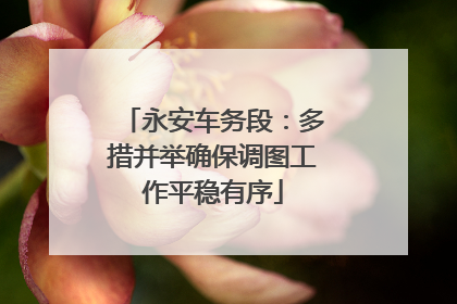 永安车务段：多措并举确保调图工作平稳有序
