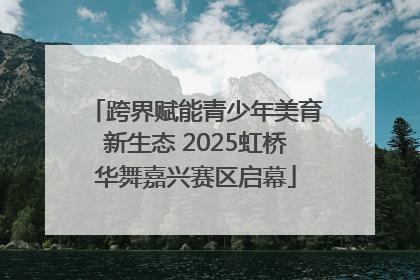 跨界赋能青少年美育新生态 2025虹桥华舞嘉兴赛区启幕