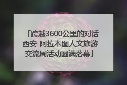 跨越3600公里的对话 西安-阿拉木图人文旅游交流周活动圆满落幕