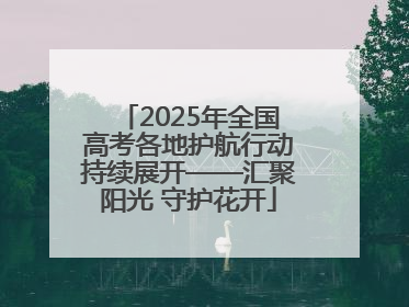 2025年全国高考各地护航行动持续展开——汇聚阳光 守护花开